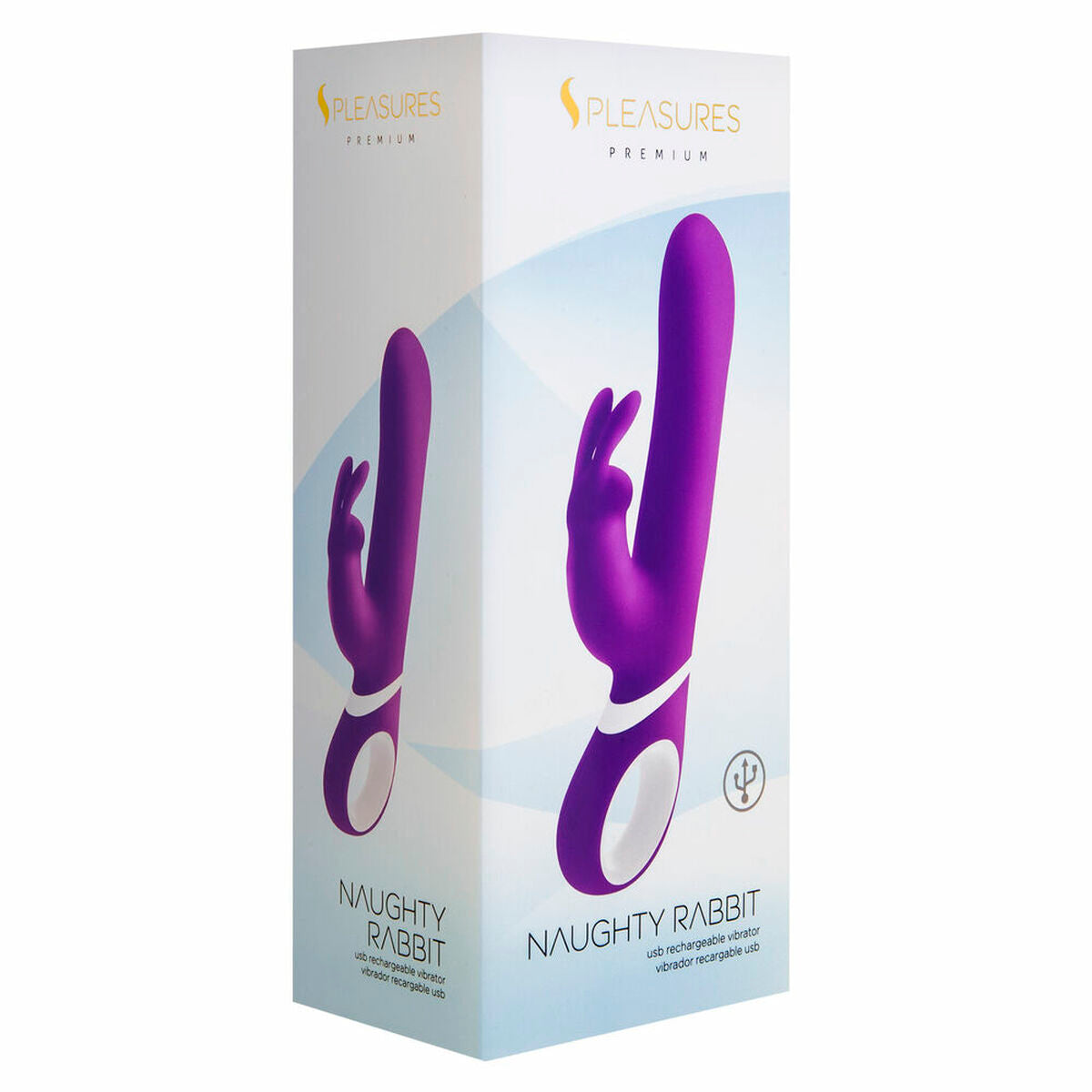 Vibration de Stimulation Double S Pleasures Lila