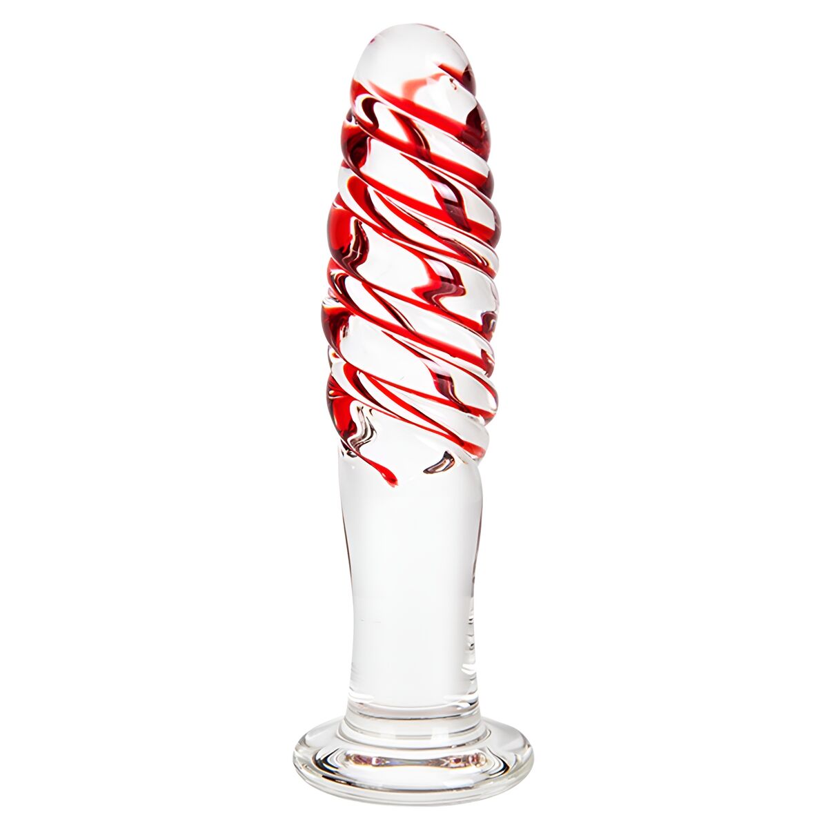 Plug Anal S Pleasures Rouge Transparent (14 cm) (14,6 cm)