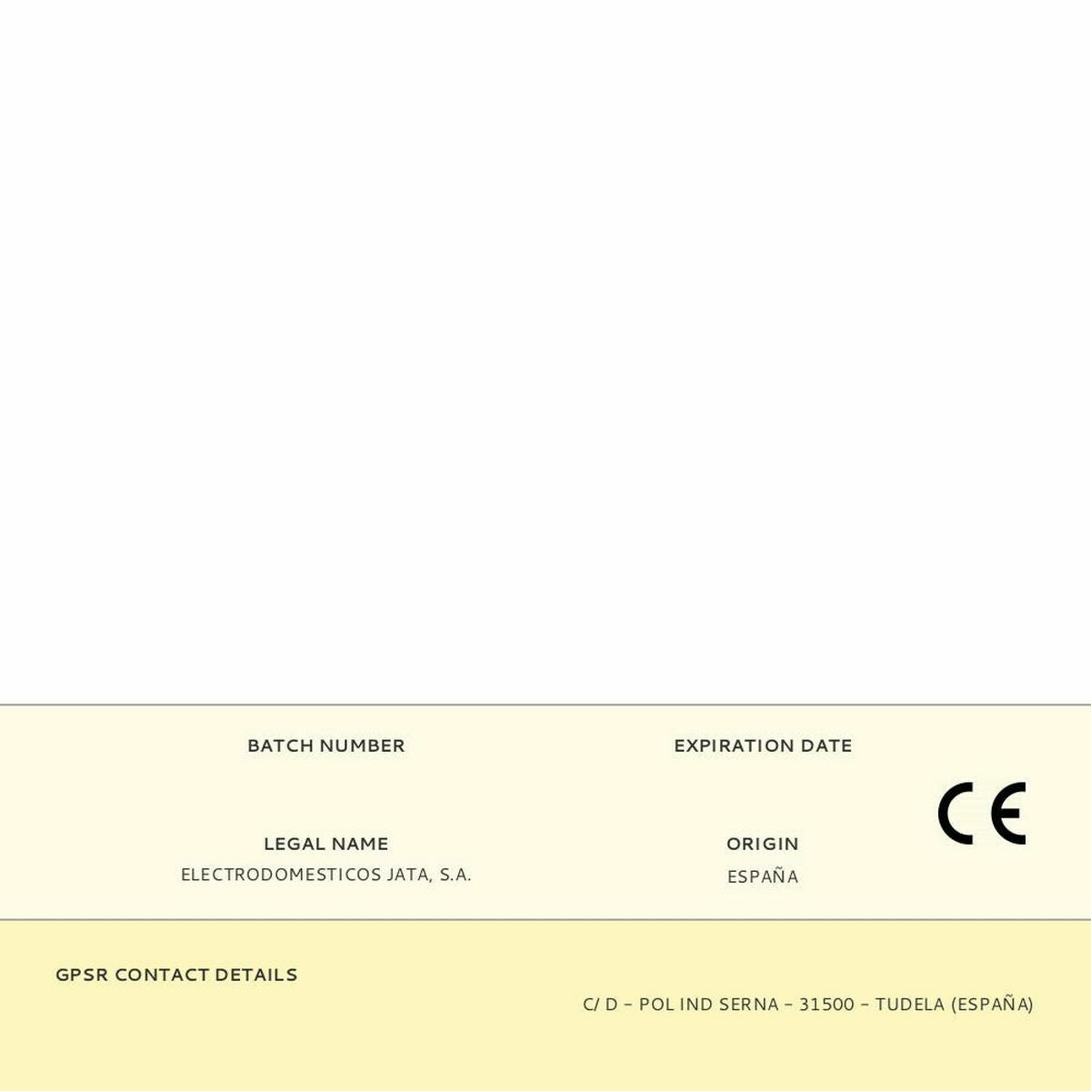 Lampe Anti-Moustiques JATA Blanc Gris Acier inoxydable