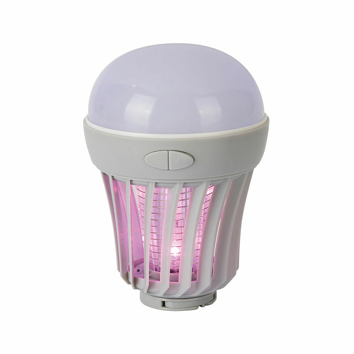 Lampe Anti-Moustiques JATA Blanc Gris Acier inoxydable