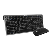 clavier et souris Subblim SUBKBC-OCO020 Noir Gris (2 Unités)