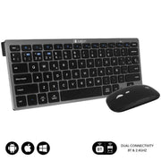 clavier et souris Subblim SUBKBC-OCO020 Gris