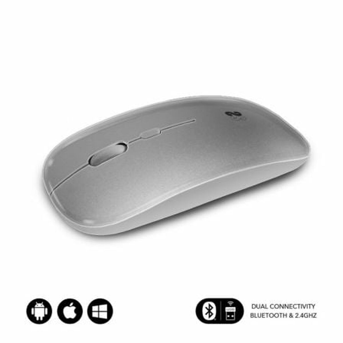 Souris Subblim SUBMO-DFLAT22 Argenté 1600 dpi