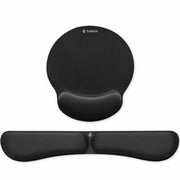 Tapis de Souris avec Repose-poignet Subblim SUBMP04E020 Noir