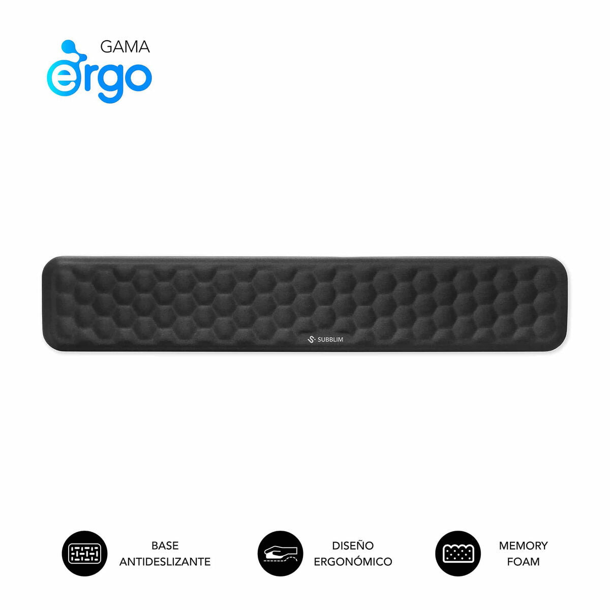 Tapis de Souris Subblim SUBMP-04E030 Noir