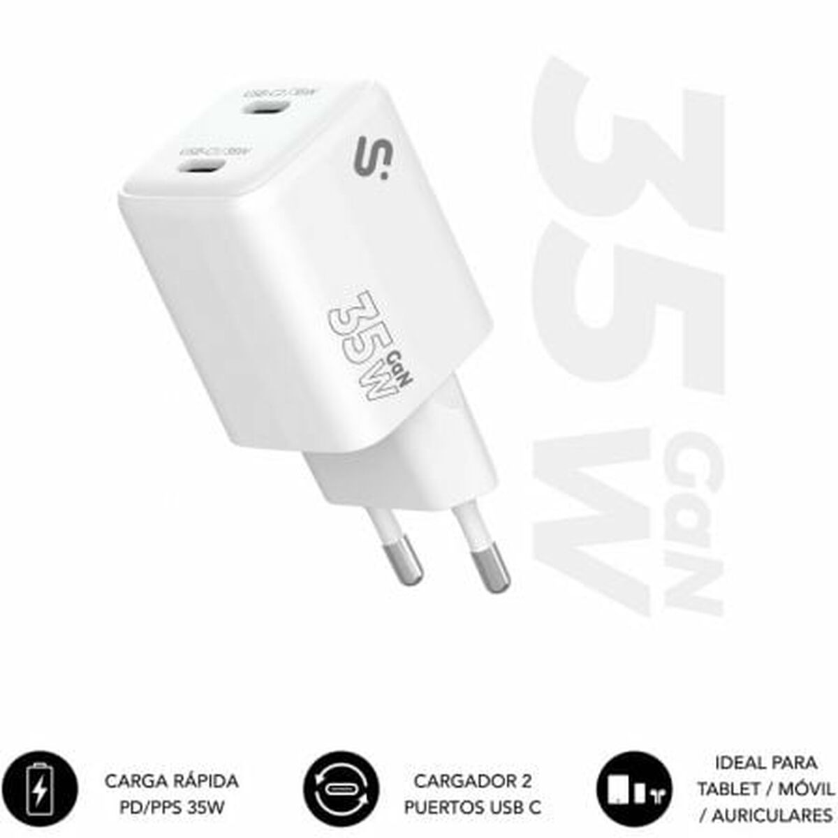 Chargeur de voiture Subblim SUBCHG-6G3520