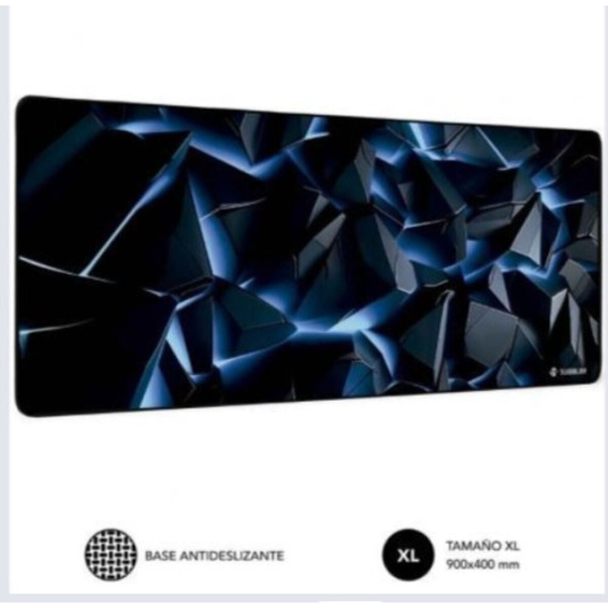 Tapis de Souris Subblim SUBMP-01PUW06 Bleu Noir