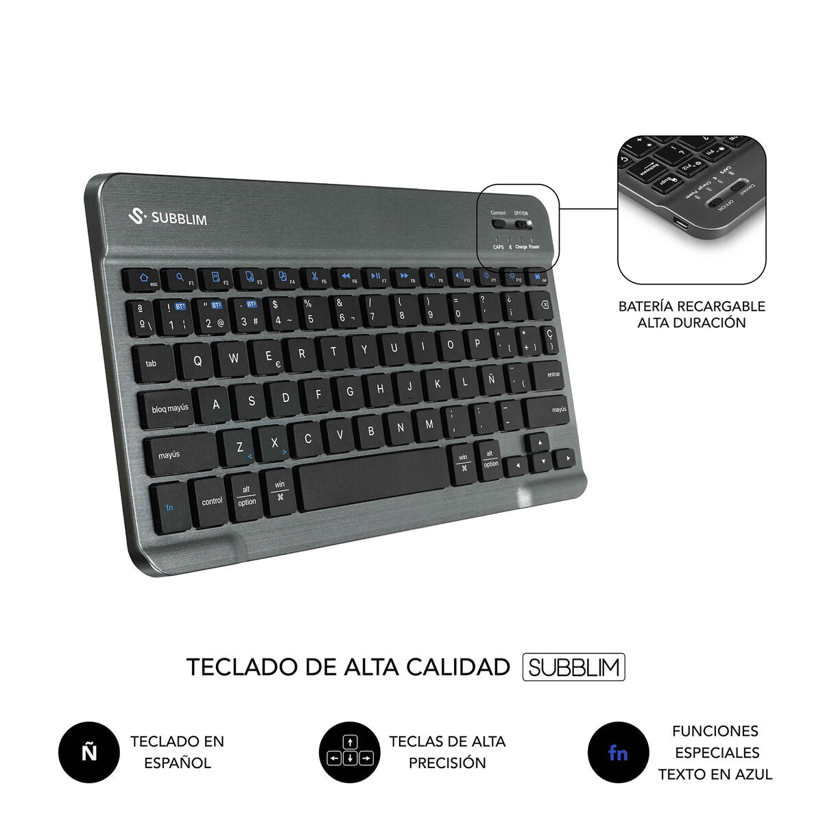 Housse pour Tablette Subblim KEYTAB PRO BT