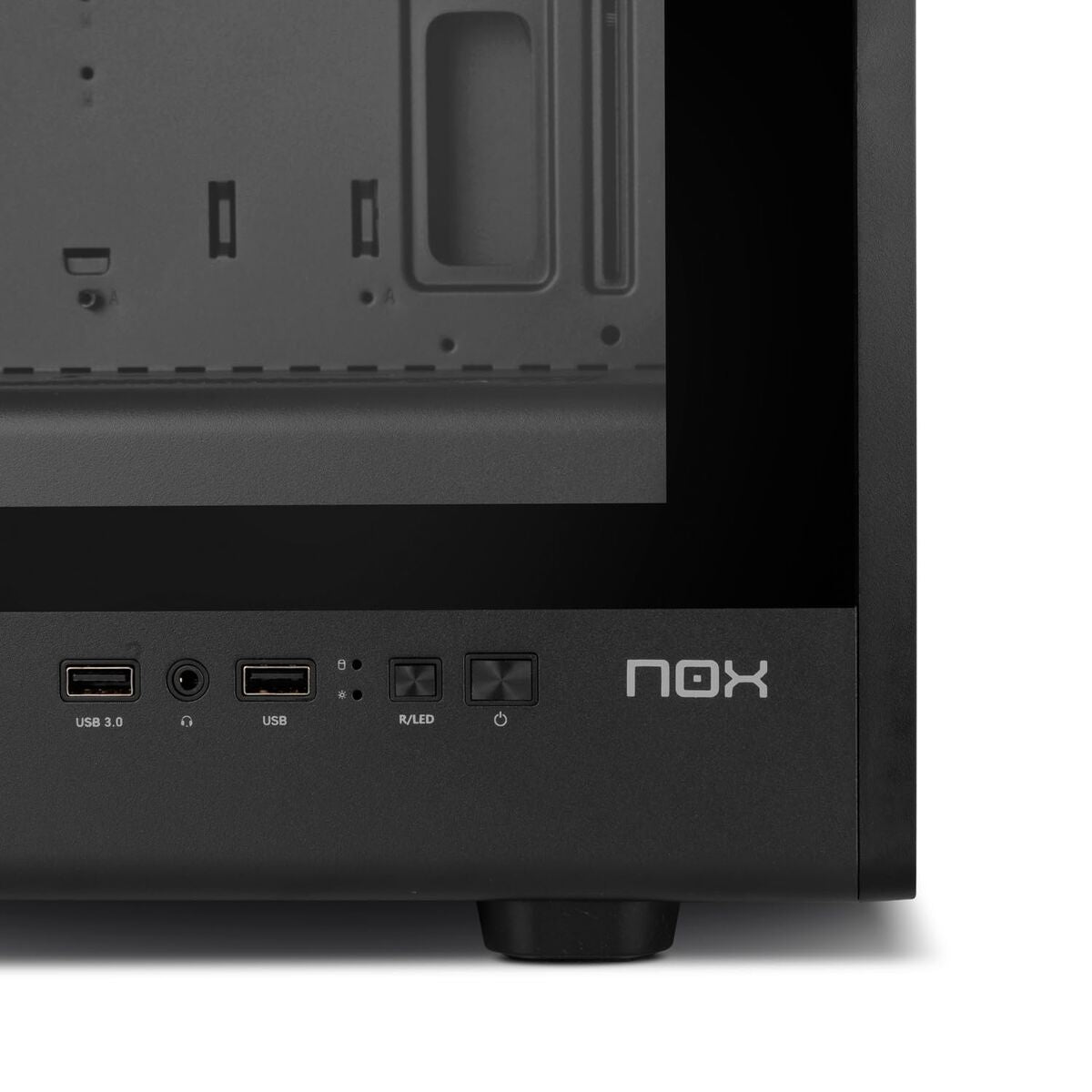 Boîtier ATX semi-tour Nox-Xtreme NXINFTYIOTABK Noir