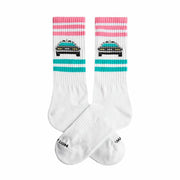Chaussettes Jimmy Lion Athletic Delorean Blanc