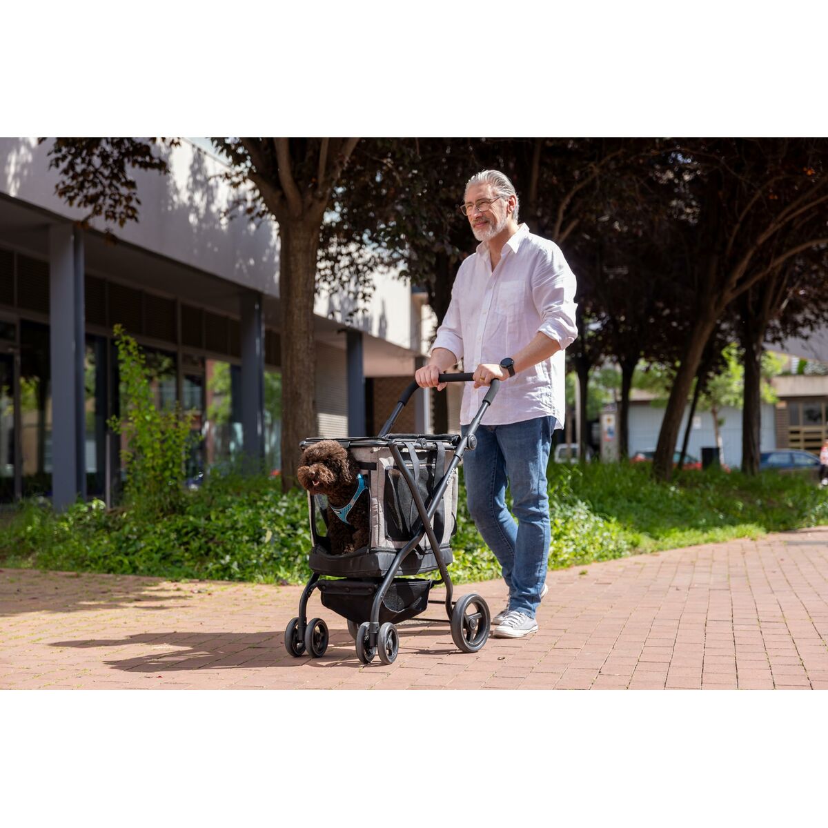 Panier à Courses Carlett CUBE P RUBY Rouge