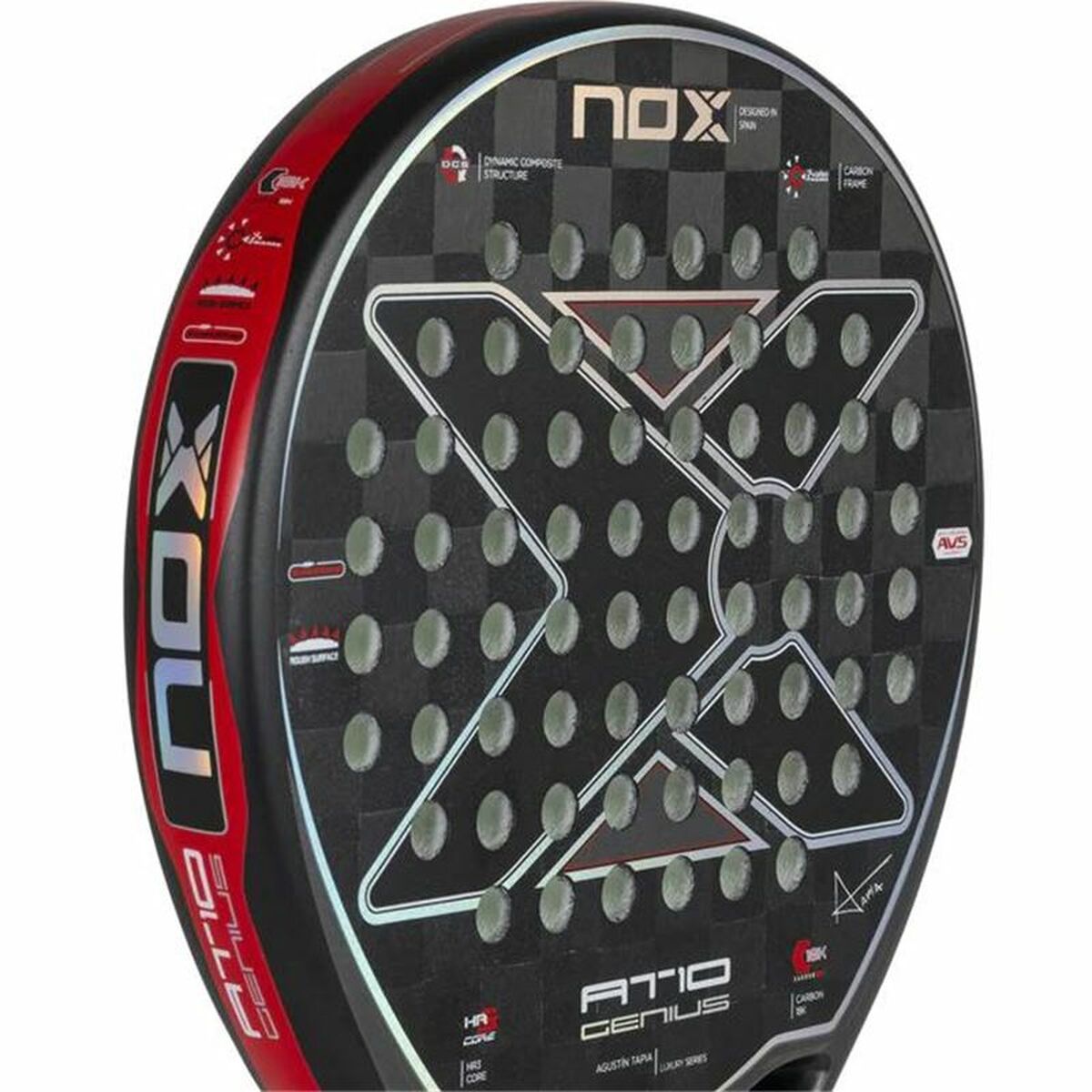 Raquette de Padel Nox AT10 Luxury Genius 18K 2023 (Agustin Tapia)