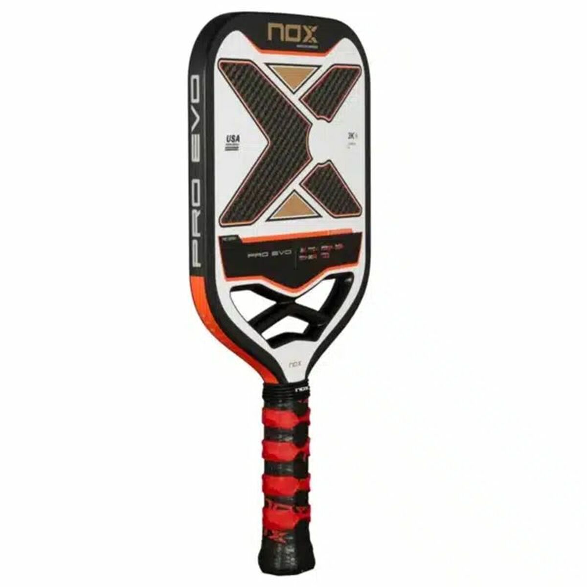 Raquette de Pickleball Nox Nox Pro Evo Beige Fibre de Carbone
