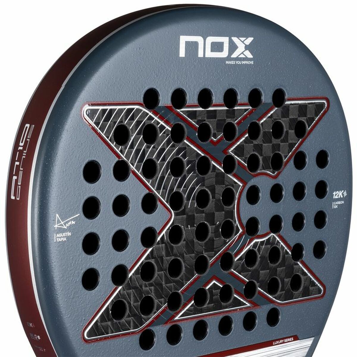 Raquette de Padel Nox-Xtreme AT10 Genius 12K Fibre de Carbone