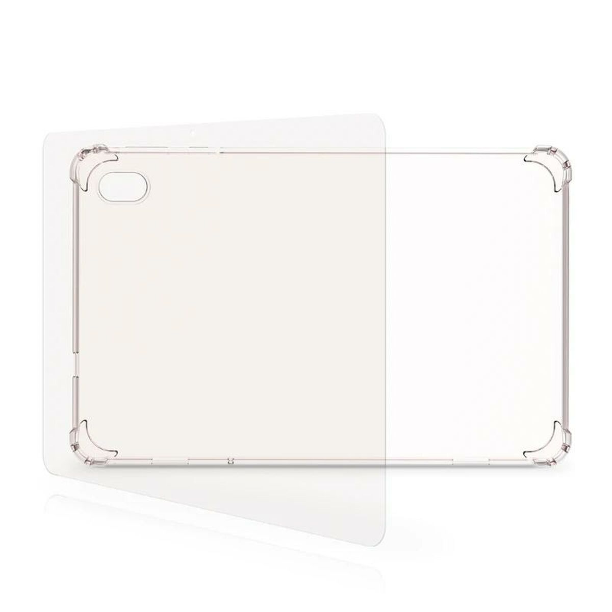 Housse pour Tablette SPC 4327N Transparent Écran de protection en verre trempé