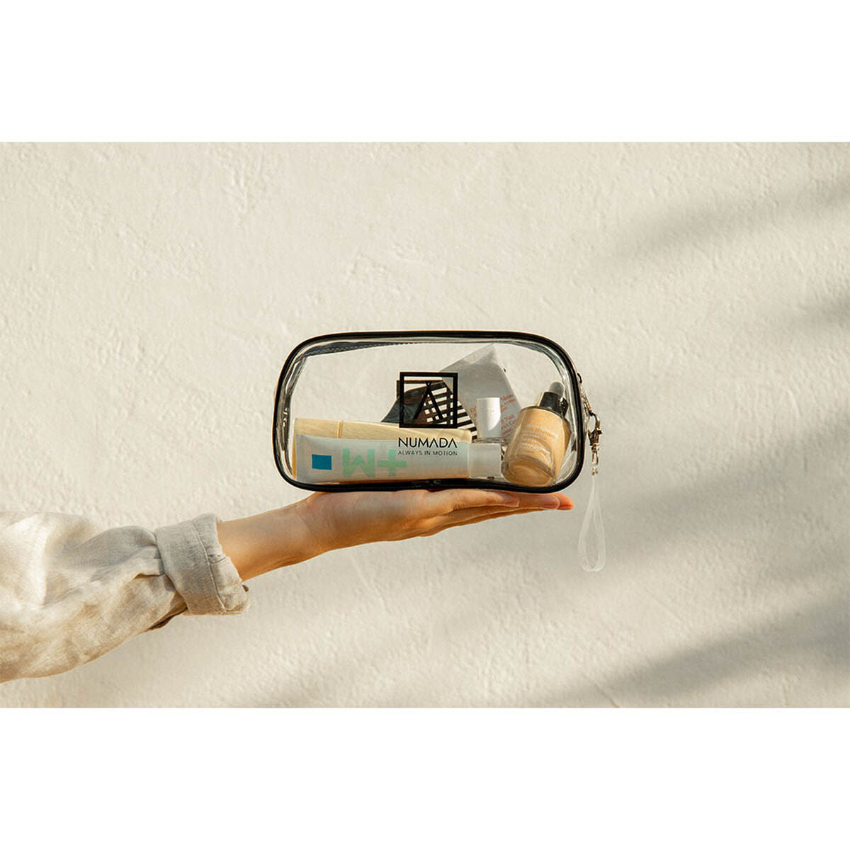 Nécessaire de Voyage Numada Transparent PVC 23 x 11,5 x 6,5 cm