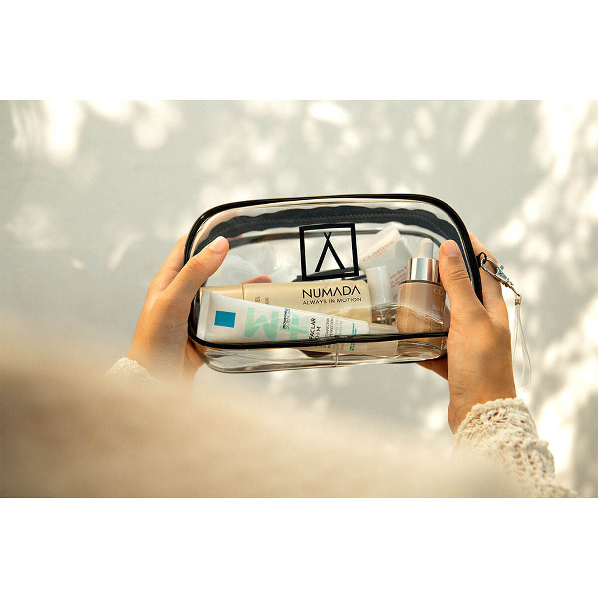 Nécessaire de Voyage Numada Transparent PVC 23 x 11,5 x 6,5 cm