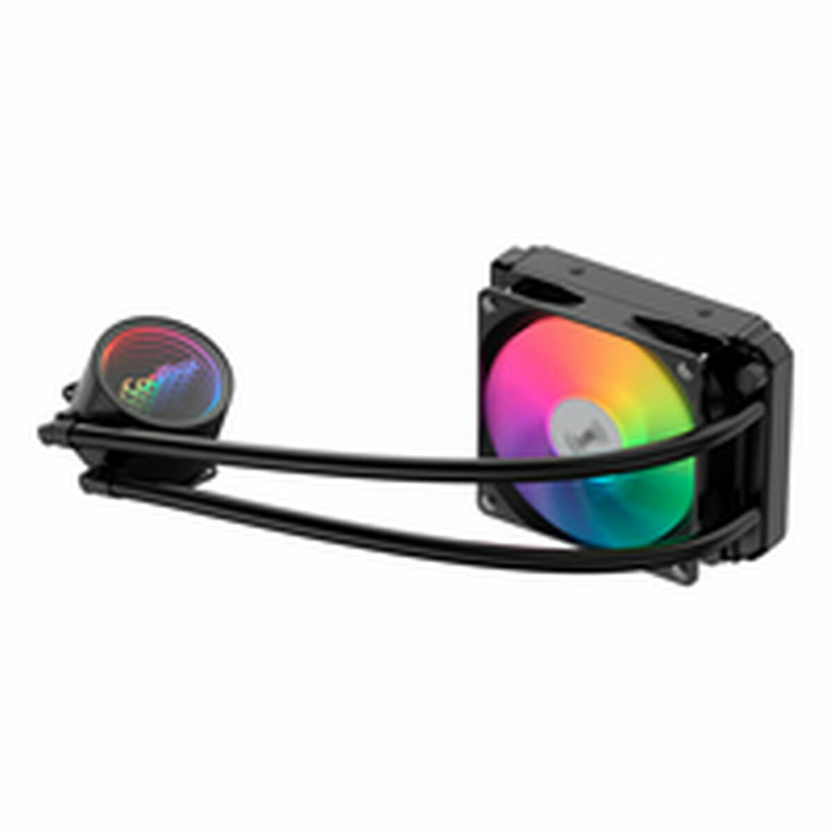 Support de refroidissement pour ordinateur portable CoolBox COO-KRL120-4-ARB