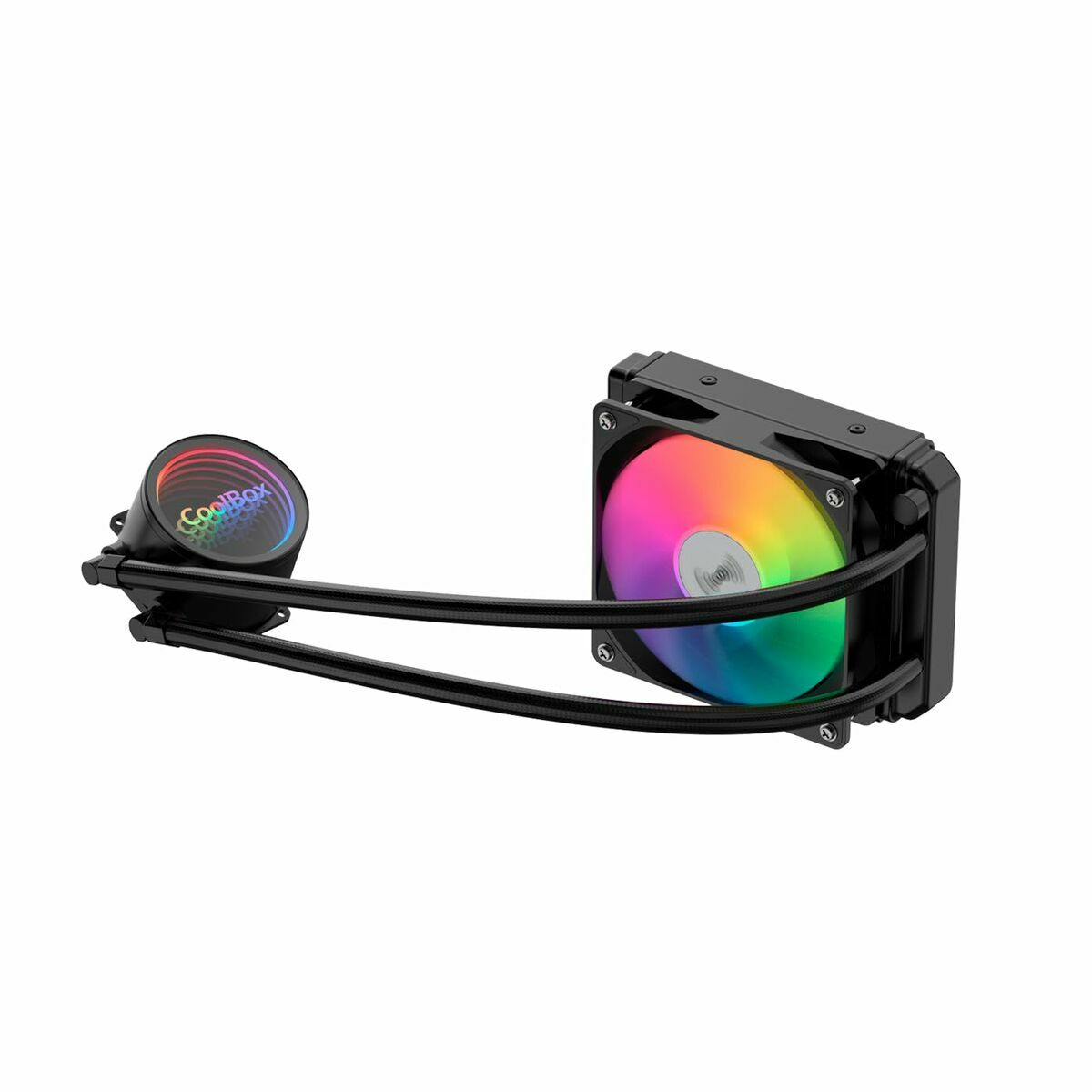 Support de refroidissement pour ordinateur portable CoolBox COO-KRL120-4-ARB