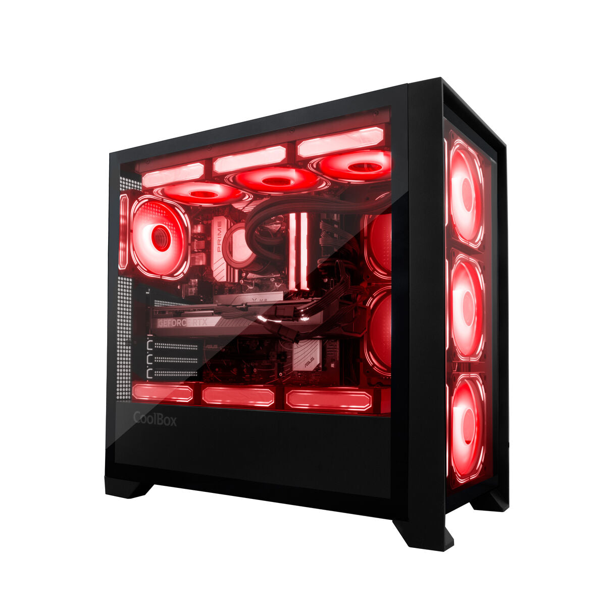 Boîtier ATX semi-tour CoolBox COO-CHA-GE2000-0 Noir