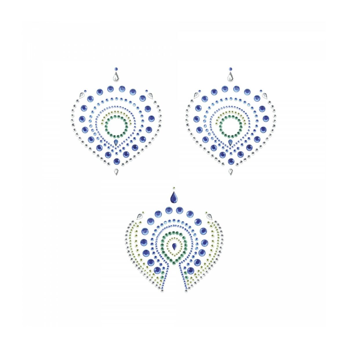 Bleu et Vert Flamboyant Bijoux Indiscrets FLAMBOYANT