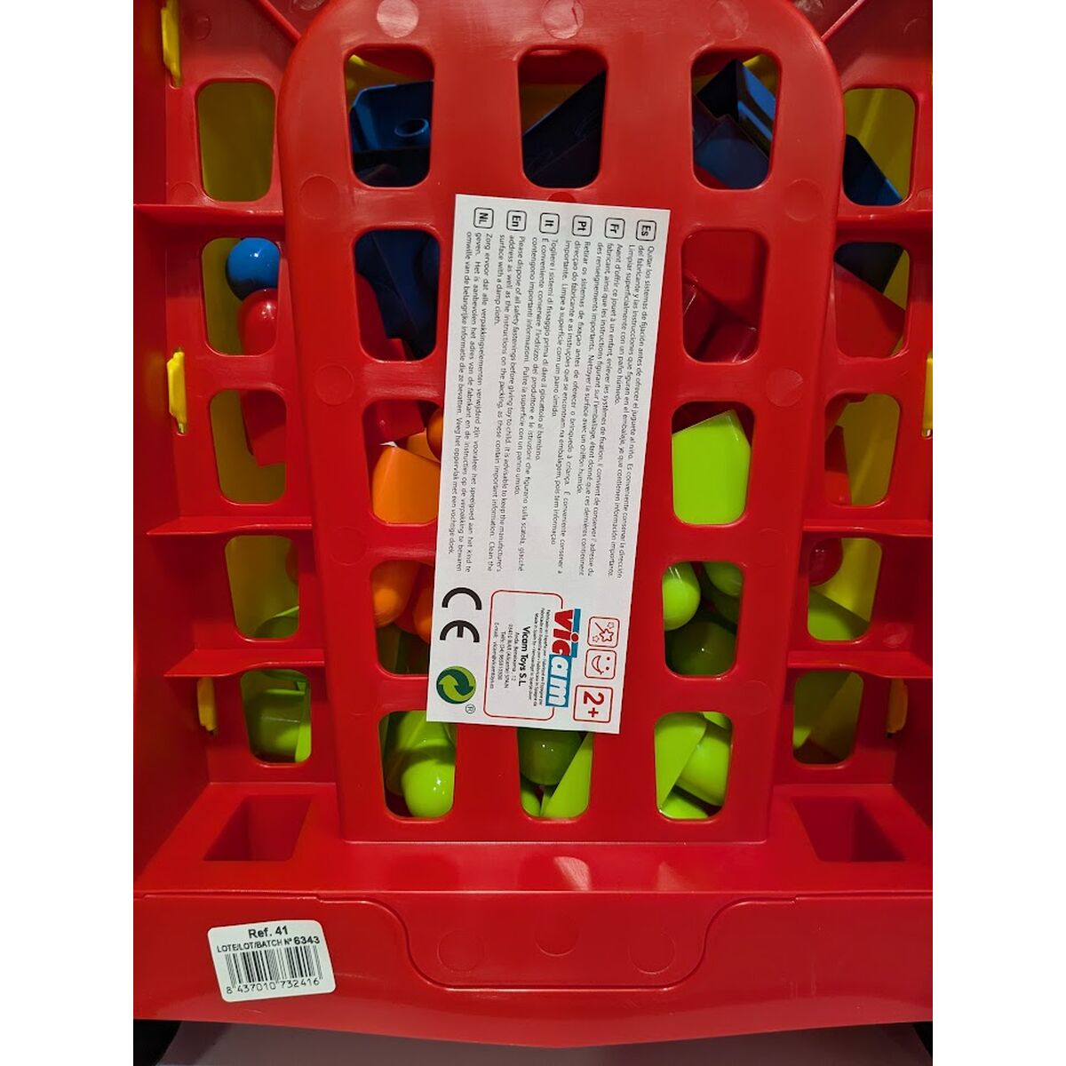 Set de construction 32 Pièces Trolley