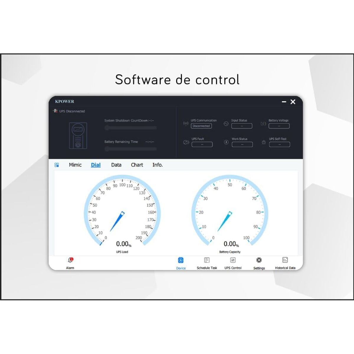 Système d'Alimentation Sans Interruption Interactif CoolBox COO-SAIGD3-12D
