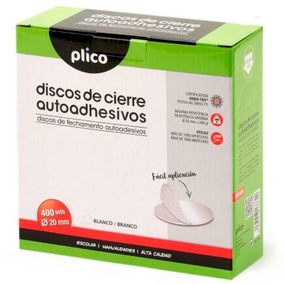 Adhésifs PLICO 400 Pièces