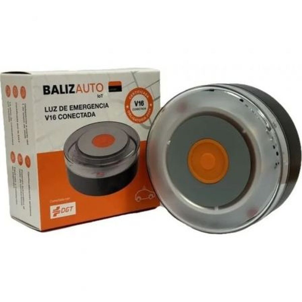 Balise d'urgence V16 connectée DGT 3.0 Balizauto PD-000093