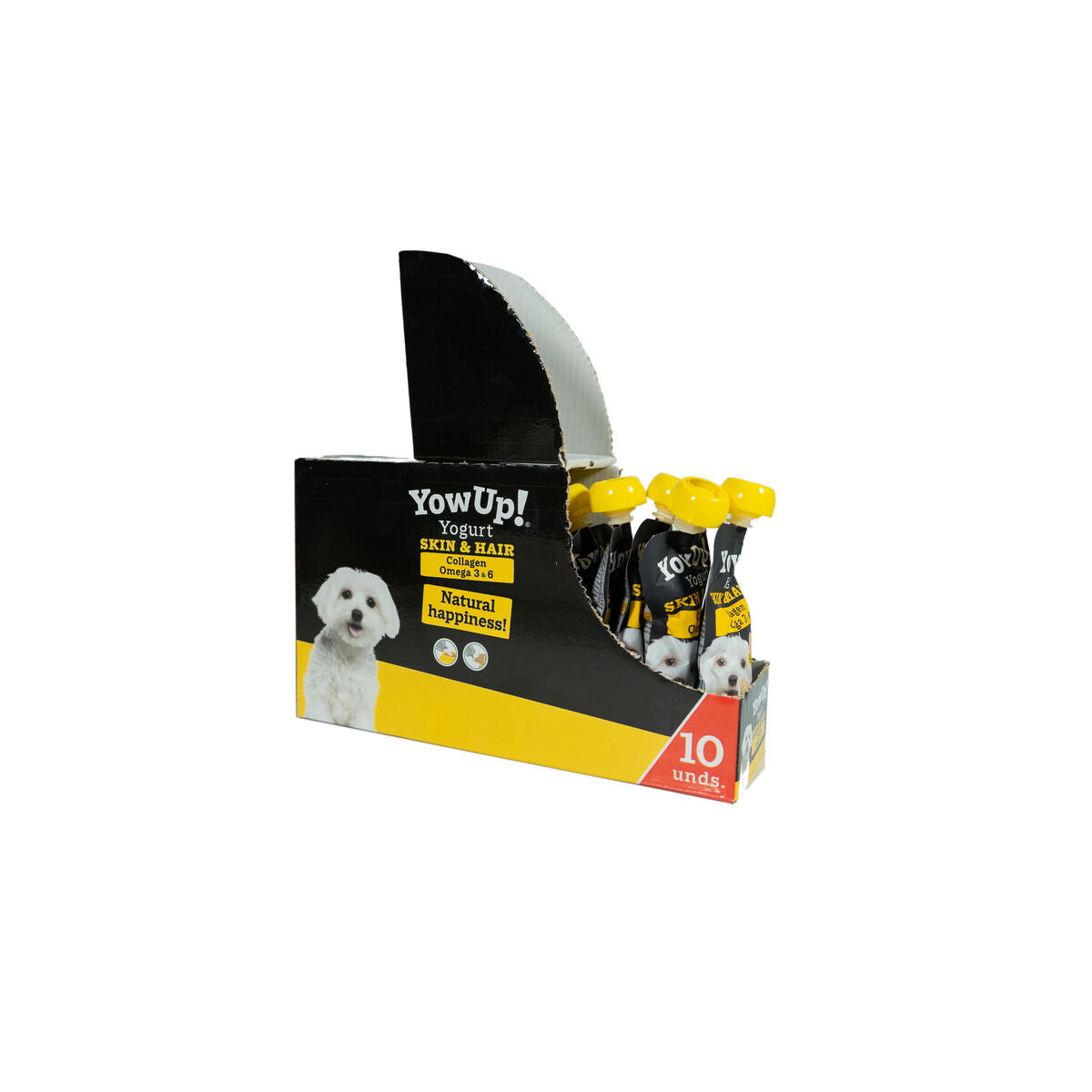 Alimentation humide YowUp Skin and Hair Saumon 10 x 115 g 10 Unités