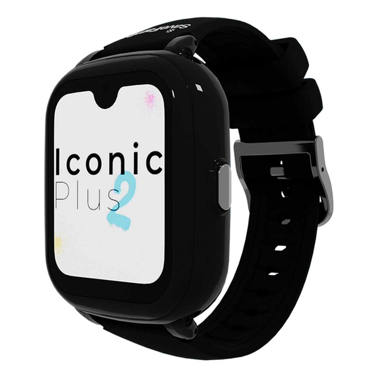 Montre intelligente Save Family ICONIC2 BLACK 40 mm 1,44” Noir