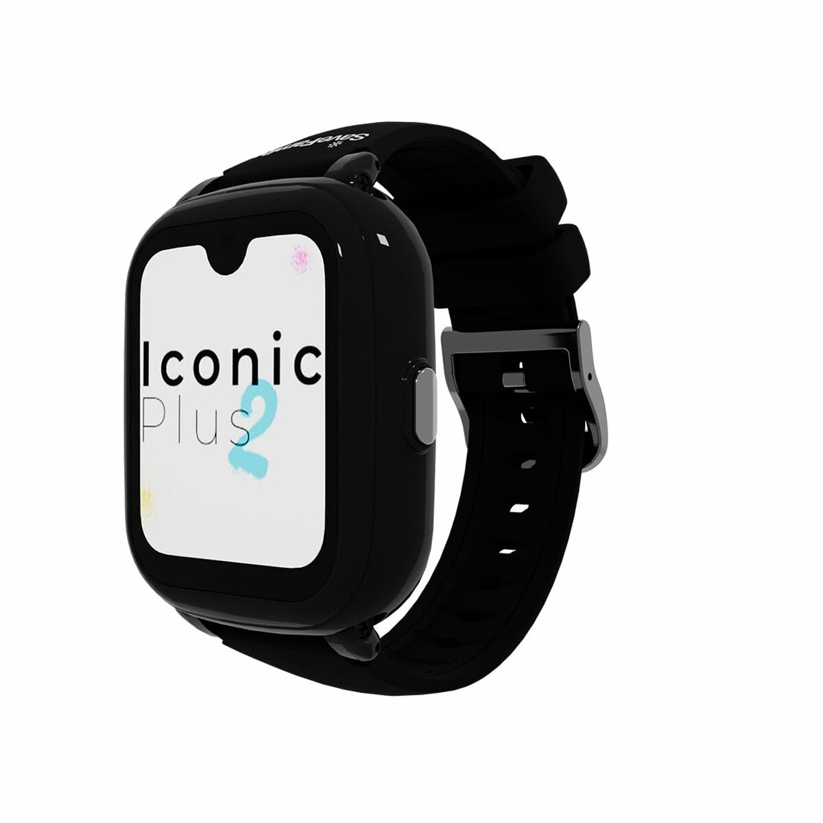 Montre intelligente Save Family ICONIC2 BLACK 40 mm 1,44” Noir