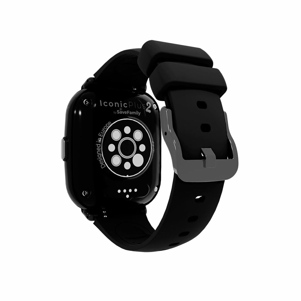 Montre intelligente Save Family ICONIC2 BLACK 40 mm 1,44” Noir