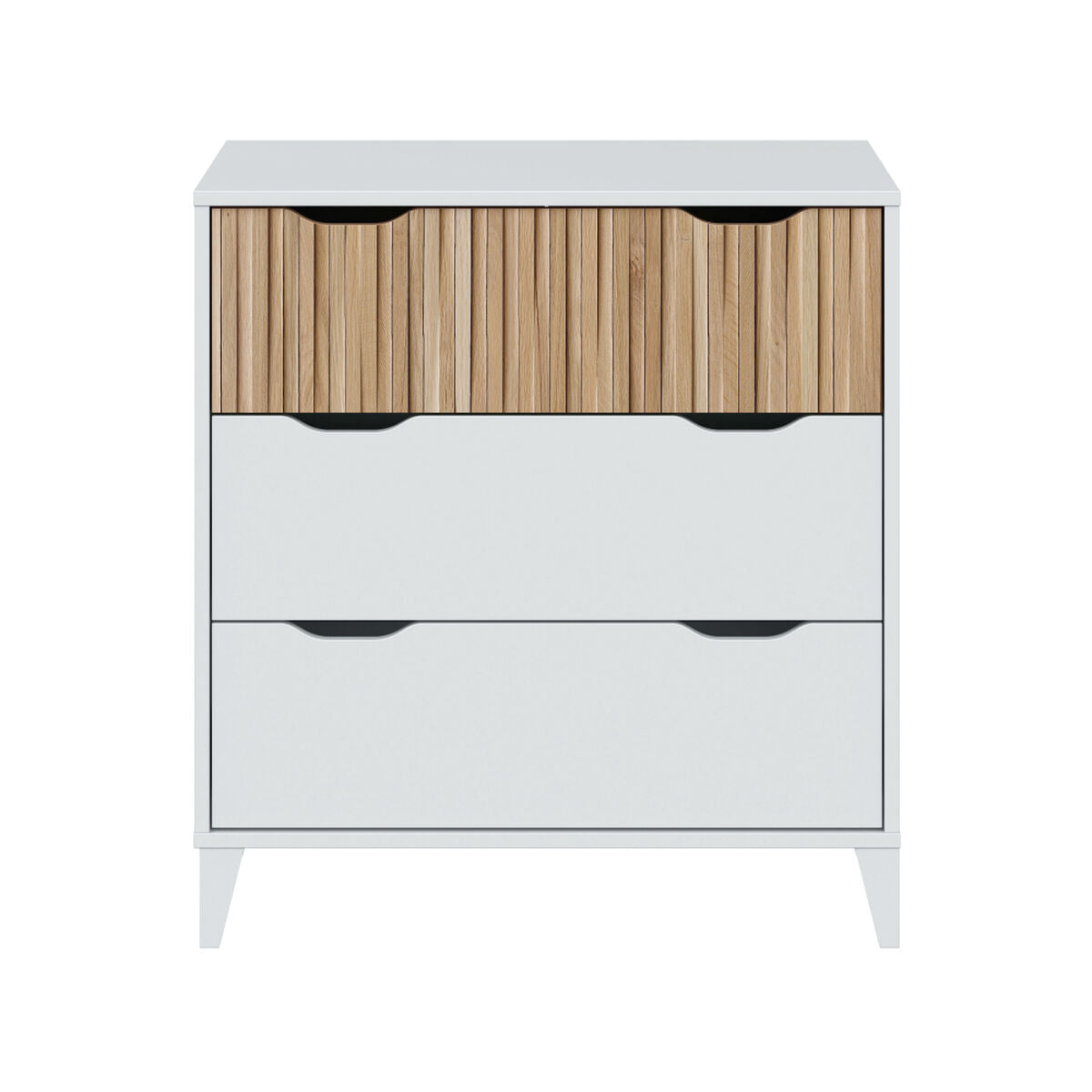 Commode Forés Blanc Naturel 70,5 X 40 X 76 CM