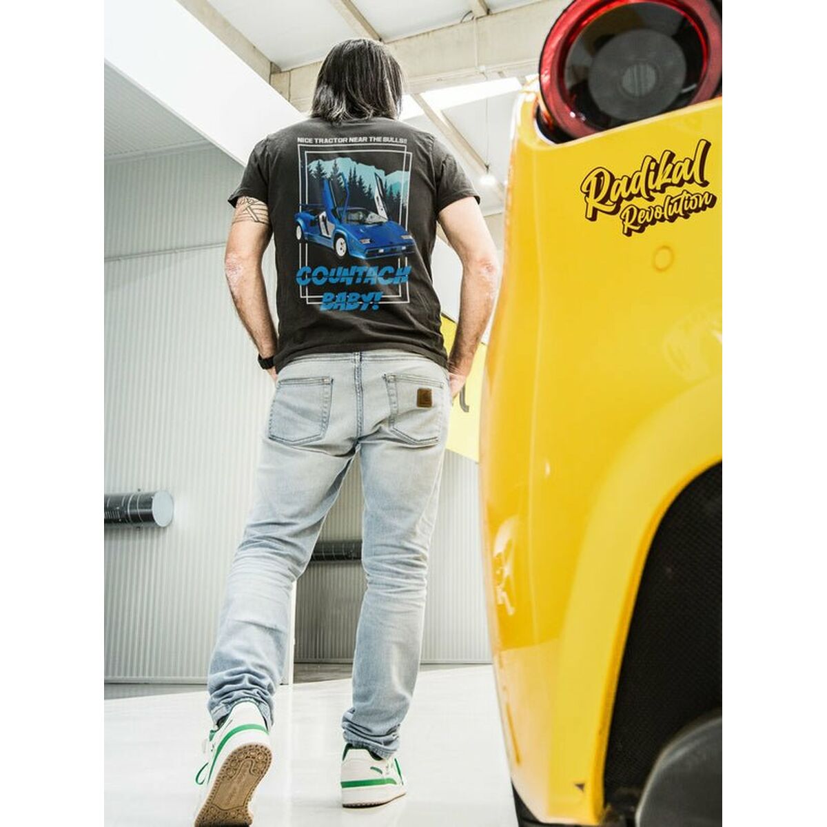 T-shirt à manches courtes homme Radikal Revolution RKLCB204XL