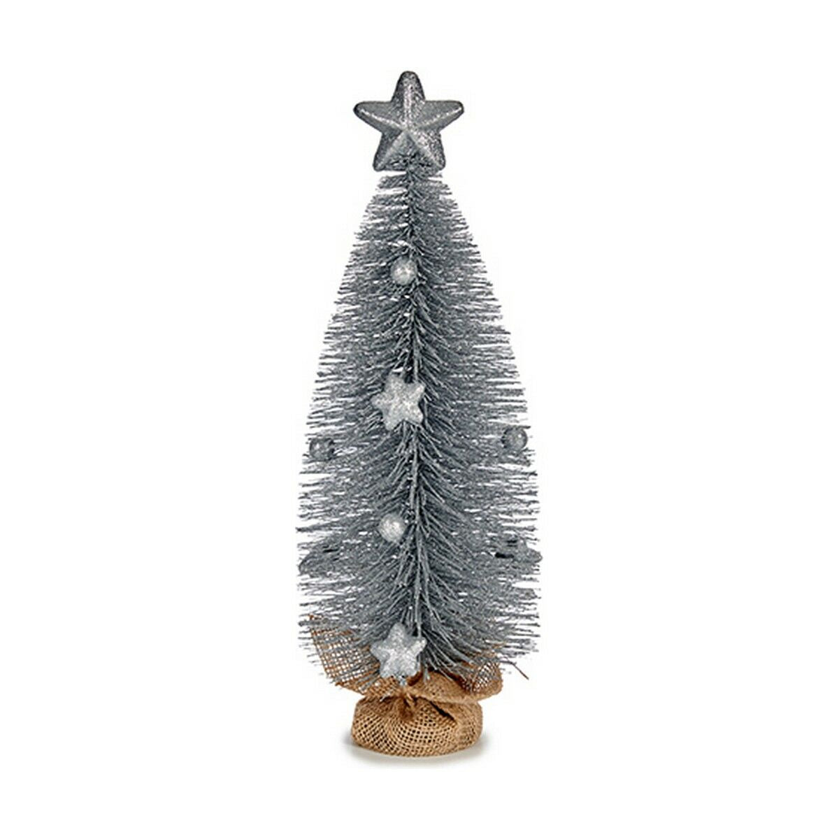 Arbre de Noël avec Étoile Krist+ FG20-19WS024 Argenté 13 x 41 x 13 cm