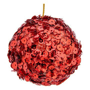 Boules de Noël Krist+ Rouge Plastique Ø 10 cm 6 Unités