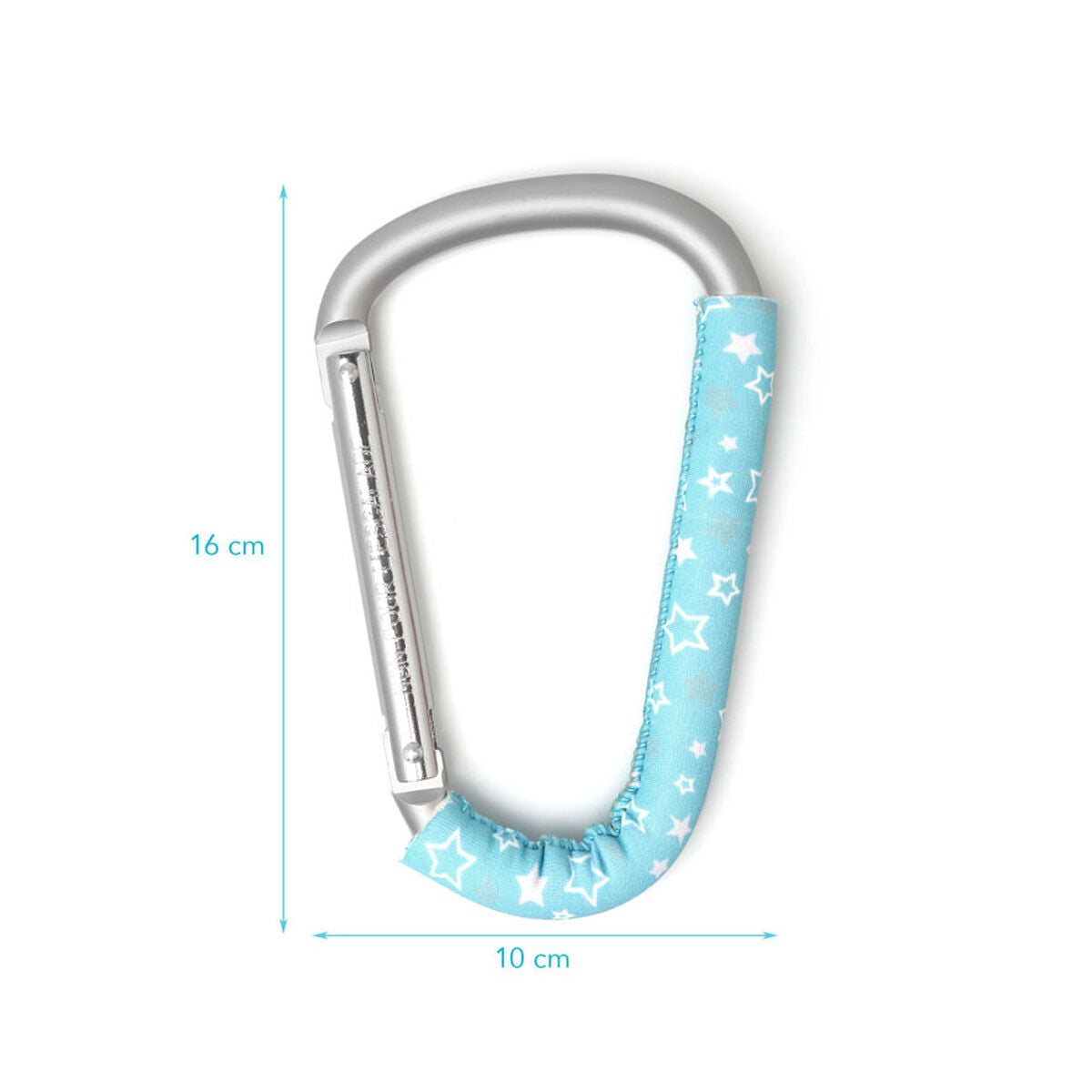 Mousqueton Bleu Etoiles