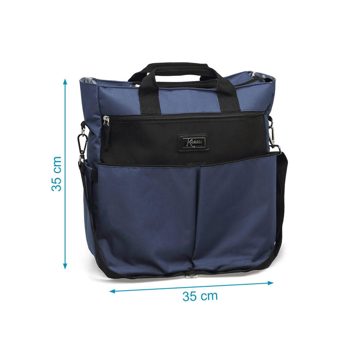 Sac organisateur pour poussette de bébé Blue marine 37 x 15 x 35 cm