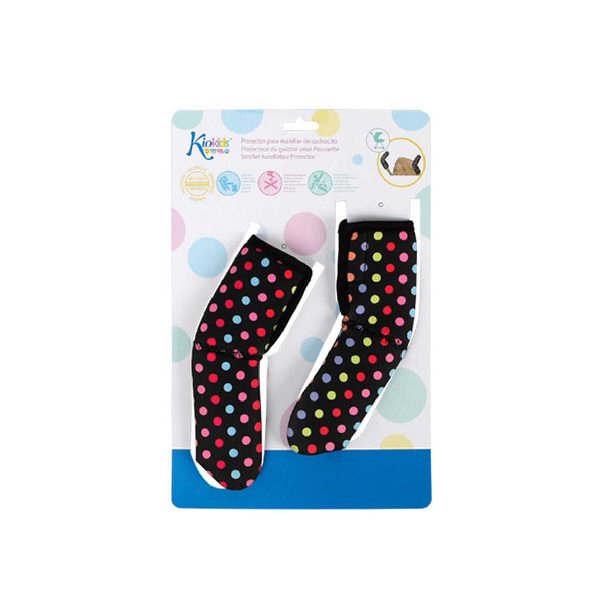 Étui de protection Noir Pois