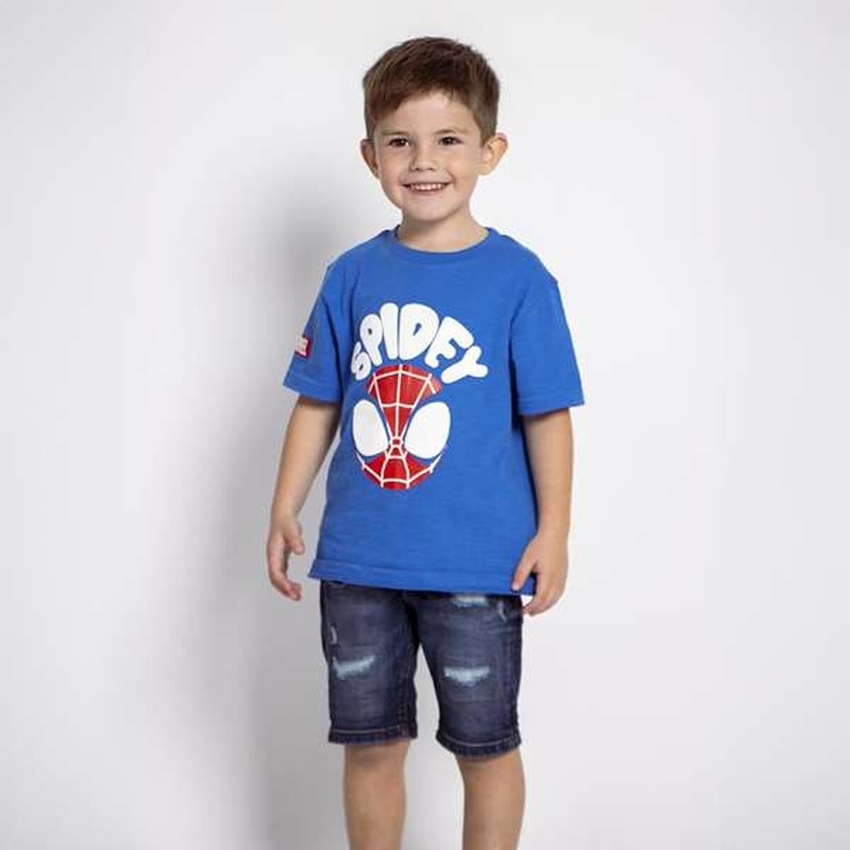 T shirt à manches courtes Enfant Spidey 6 Ans