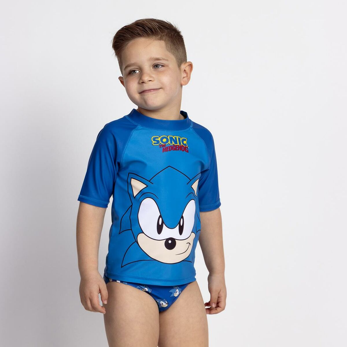 T-Shirt de Bain Sonic 4 Ans