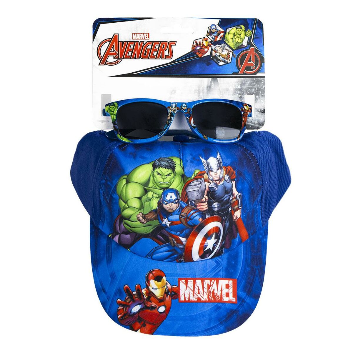 Lunettes de soleil enfant The Avengers 53 cm Casquette