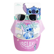 Lunettes de soleil enfant Stitch 53 cm Casquette