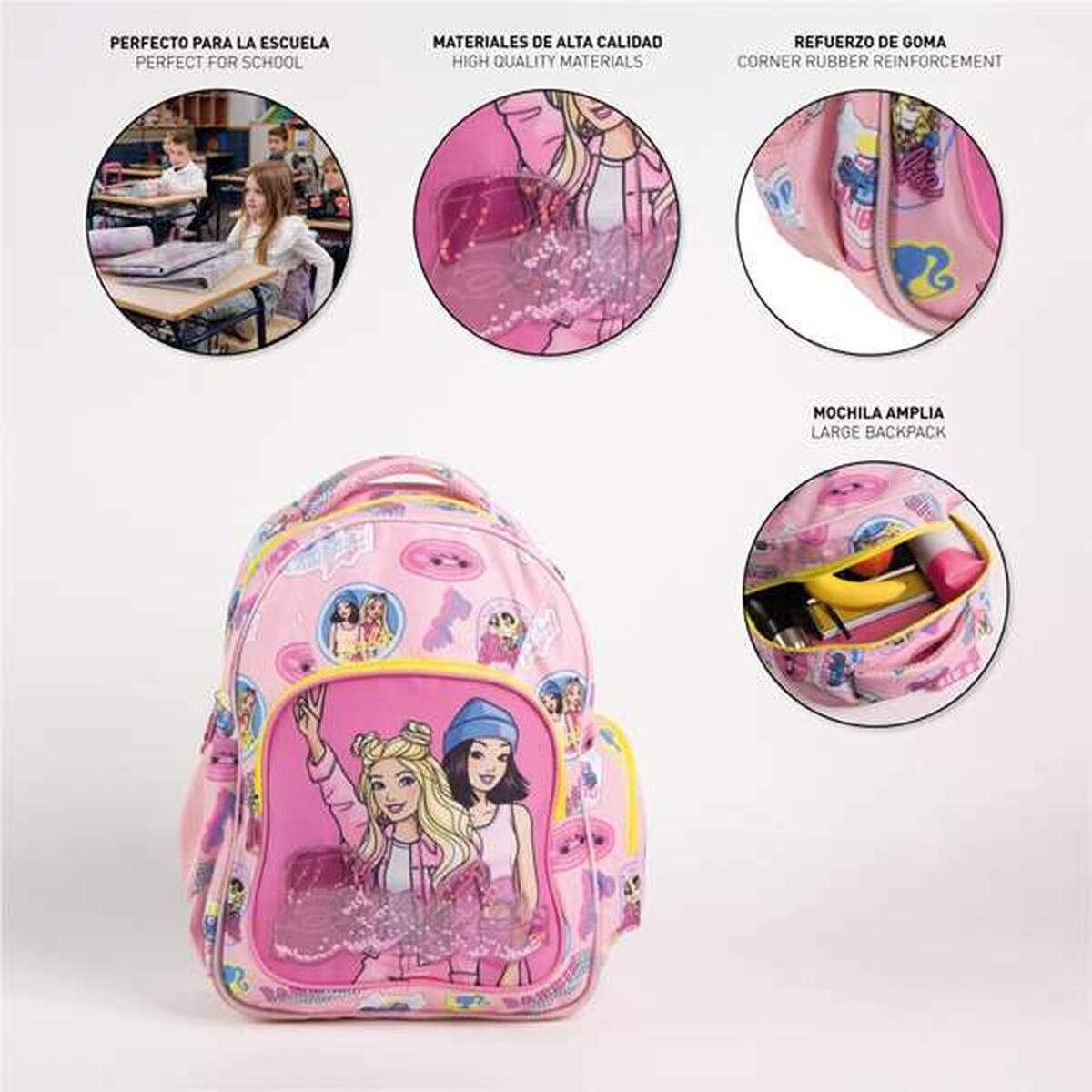 Cartable Barbie Fuchsia