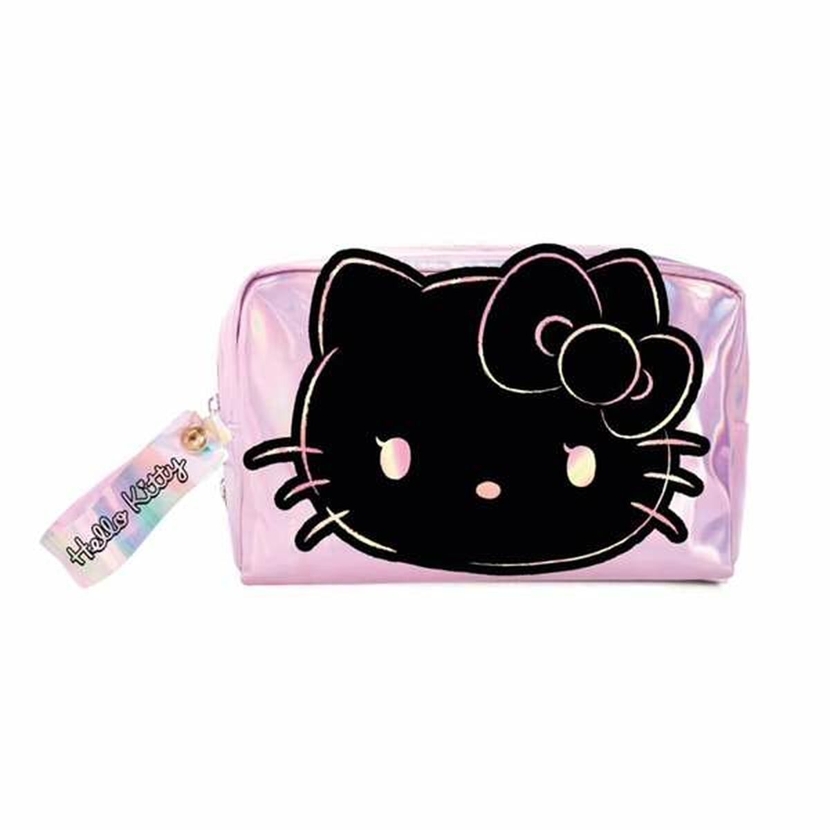 Trousse de toilette enfant Hello Kitty Rose 18,0 x 11,0 x 8,5 cm