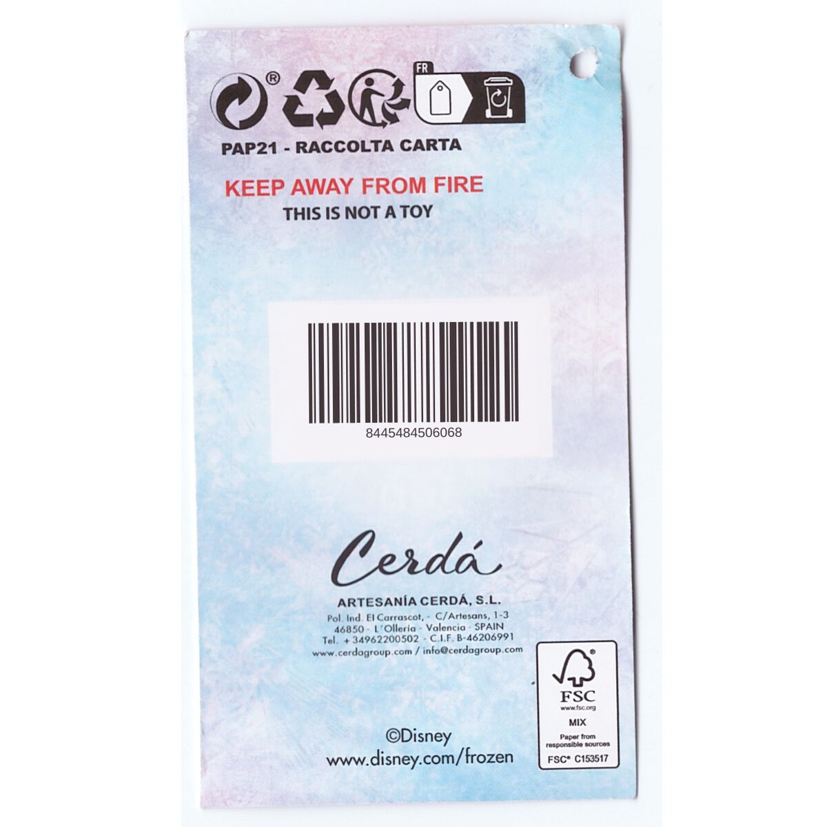 Cartable Frozen Bleu