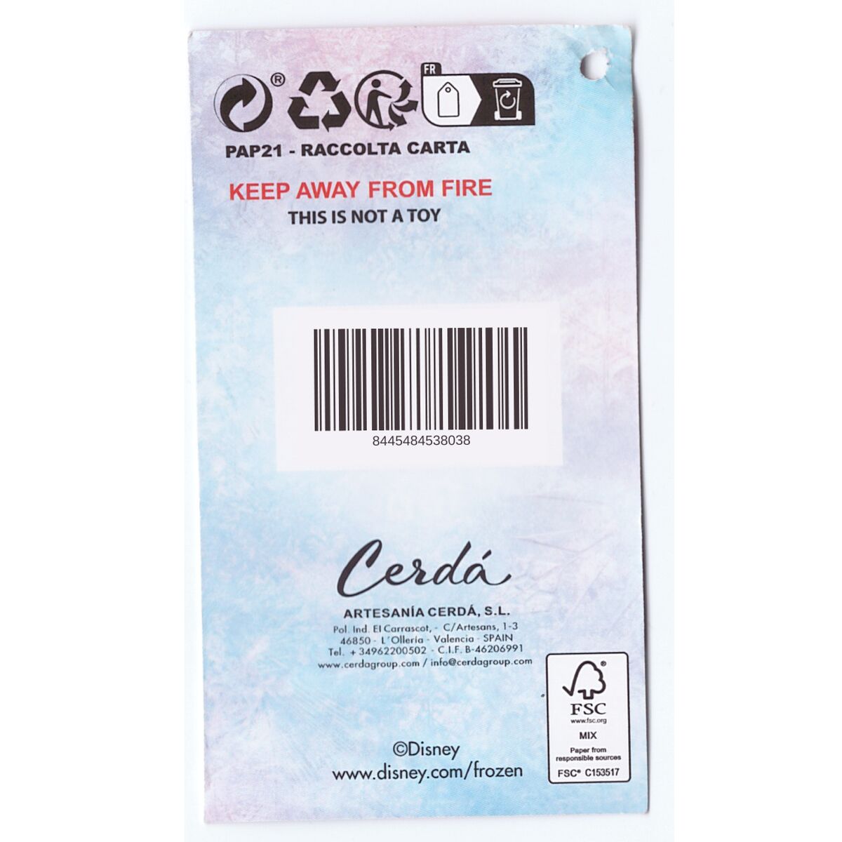 Cartable 3D avec roulettes Frozen Bleu Lila 25,0 x 31,0 x 10,0 cm