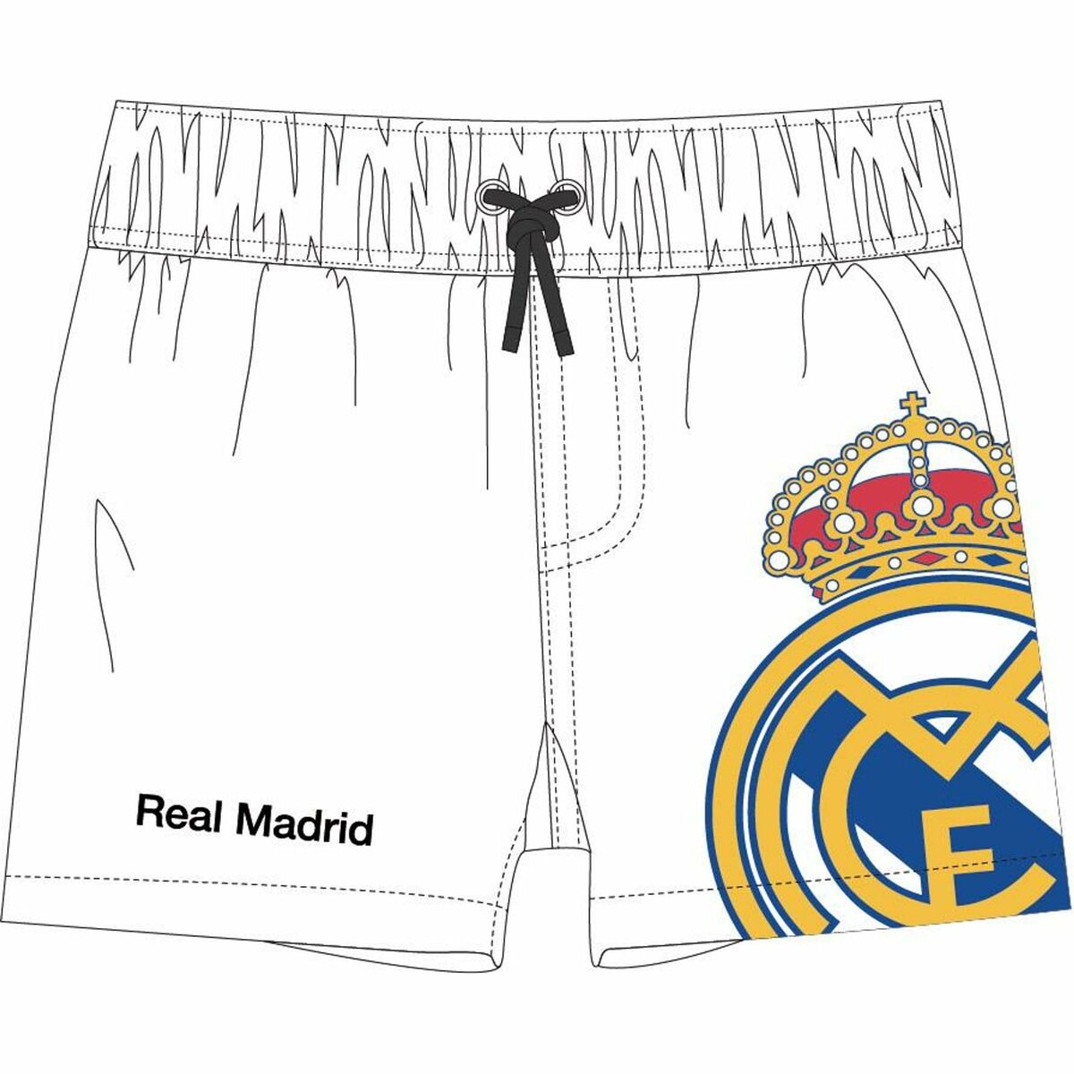 Maillot de Bain Fille Real Madrid C.F. (6 Ans)