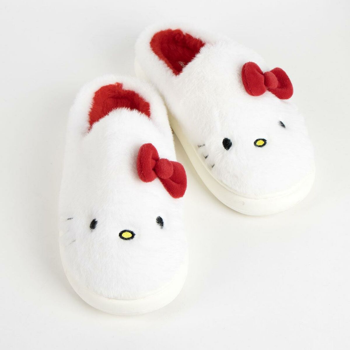 Chaussons Hello Kitty Blanc